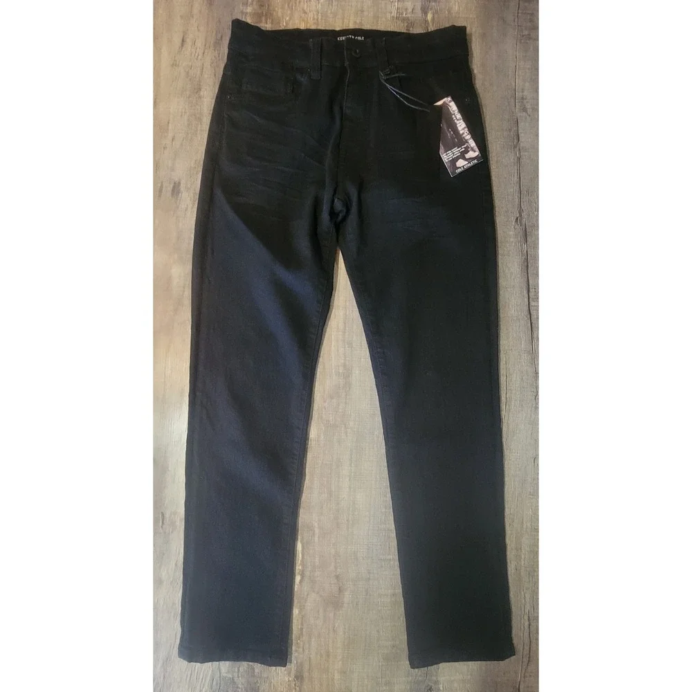 Kenneth Cole New York Cole Athletic Fit Jeans 30x30 Eclipse Black KU9X10BECLF6